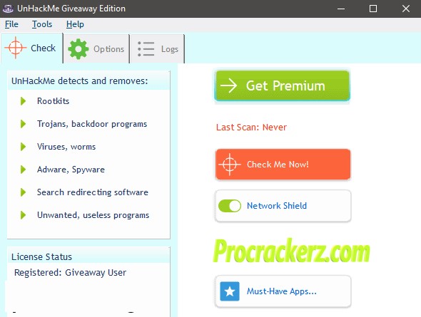UnHackMe Crack Serial Key - procrackerz.com