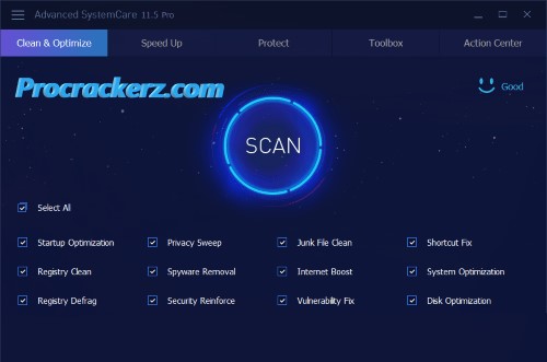 Advanced SystemCare - Procrackerz.com