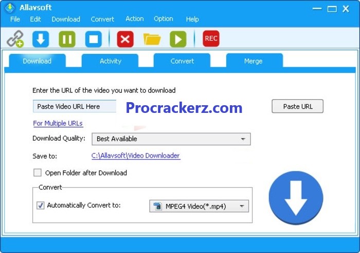 Allavsoft Video Downloader Converter - Procrackerz.com