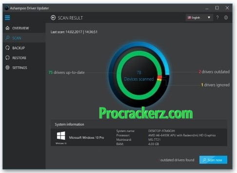 Ashampoo Driver Updater - Procrackerz.com