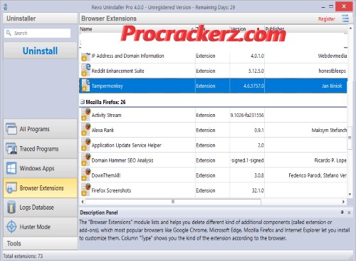 Revo Uninstaller Pro - procrackerz.com