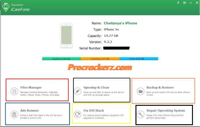 Tenorshare iCareFone - Procrackerz.com