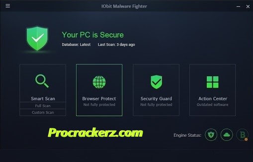 IObit Malware Fighter procrackerz.com