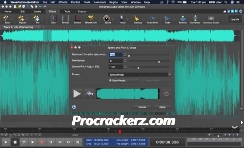 WavePad Sound Editor procrackerz.com