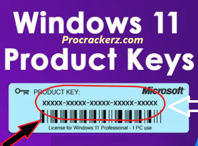 Windows 11 Activator Product Key procrackerz.com