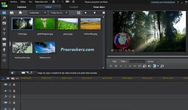 CyberLink PowerDirector Crack For Windows procrackerz