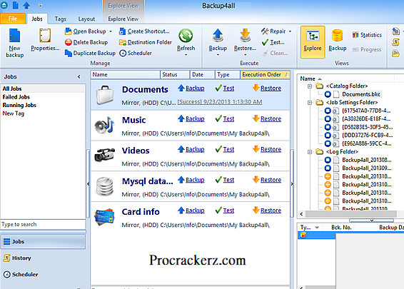 Backup4all Full Crack Procrackerz.com